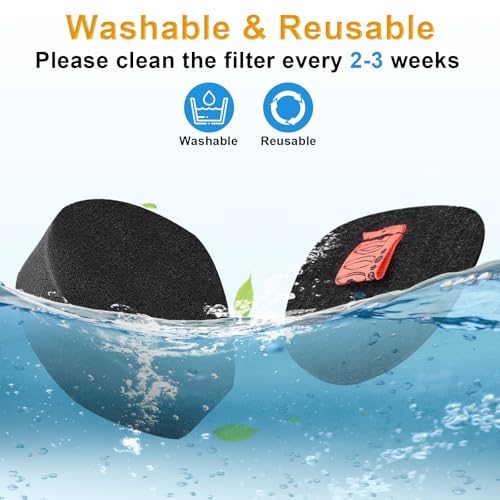 4-Pack Shark CH901 Replacement Filters for UltraCyclone Pet Pro Plus