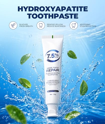 Nano Hydroxyapatite Toothpaste for Enamel Repair - Fluoride-Free