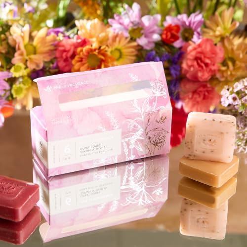 Pre de Provence Luxury Gift Soap Set - 6 x 0.88 oz Fruity Lavender Milk Verbanana