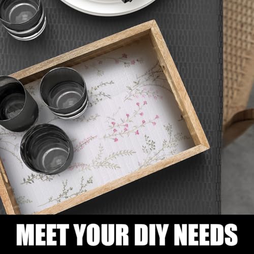 Non-Slip Floral Shelf Liner - Waterproof Drawer & Cabinet Protector, 12in x 10ft