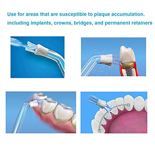 Plaque Removal Tips for Waterpik Water Flossers - 4-Pack