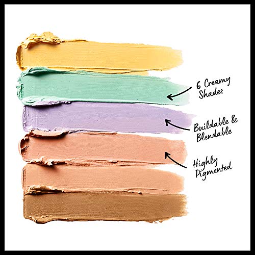 NYX Professional Makeup Color Correcting Concealer Palette - 6 Shades