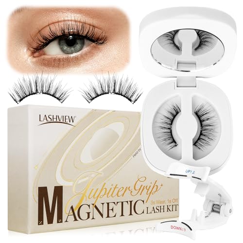 LASHVIEW RCM01 Magnetic Eyelashes Kit - Natural Look & Reusable