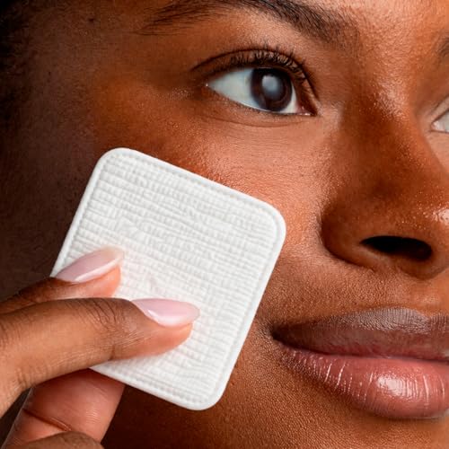 Cliganic Extra Large Face Pads - 200 Count, Dual-Sided & Lint-Free