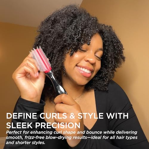 Denman D14 Mini Styling Brush - 5-Row Brush for Curly & Short Hair