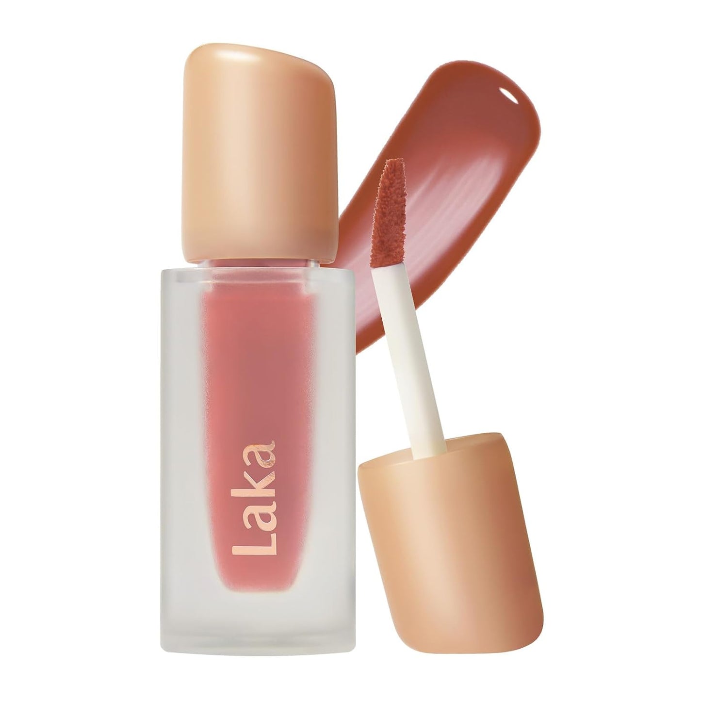 Fruity Glam Tint Lip Stain - Hydrating, Lightweight, Buildable Color | K-Beauty #101 Joyful, 4.5g/0.15oz