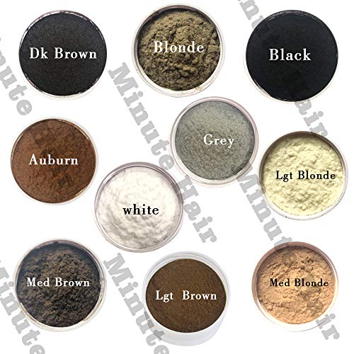 Minute Hair Dark Brown Hair Fibers Refill Bag 100g for Thinning Hair