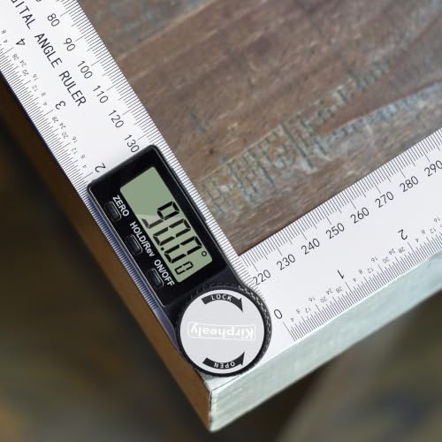 Digital Angle Finder Protractor 7 inch 200mm Measuring Tool for Precise Angles