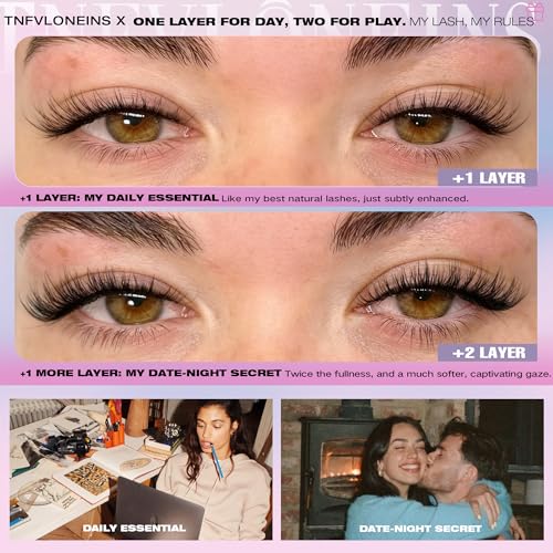 U-Natural 9-12MM Wispy Lash Clusters 168pcs Natural Look Eyelash Extensions