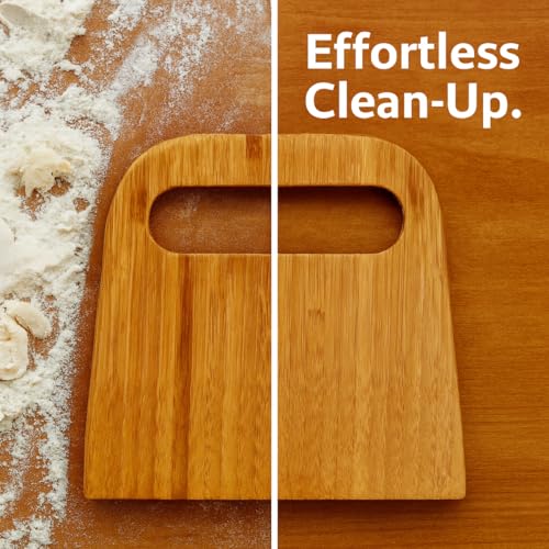 Mrs. Anderson's Bamboo Dough Scraper - 5.91" x 5.63"