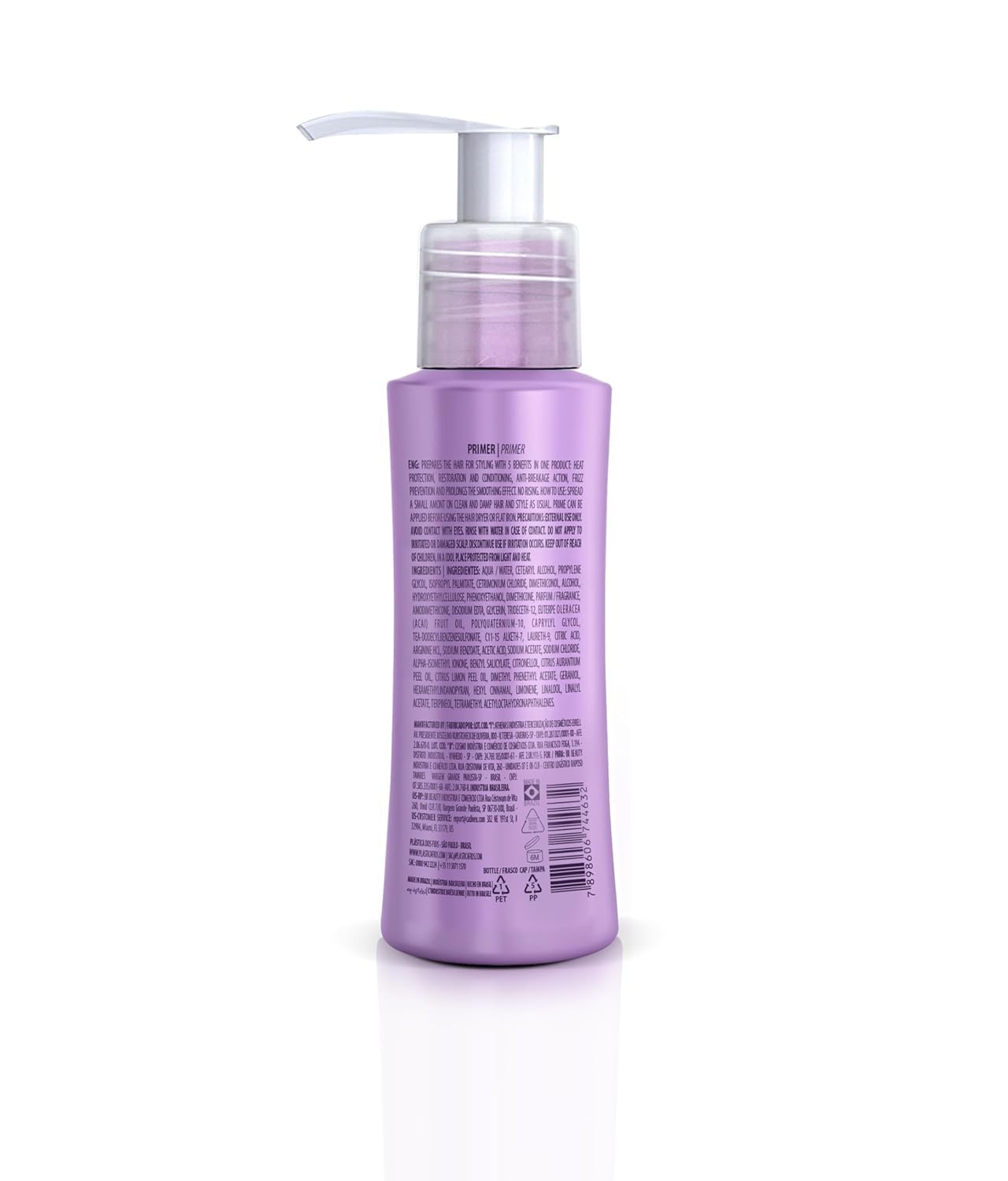 Plastica dos Fios Complete Kit 6 Units - Hair Repair System – Brazilian Keratin - Anti-Frizz Shampoo, Conditioner, Primer, Mask & Serum -Deep Hydration, Smoothing & Shine Boost for All Hair Types