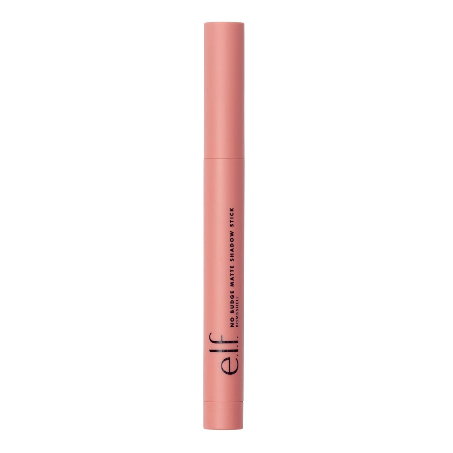 e.l.f. No Budge Matte Shadow Stick - Long-Wear Cream Eyeshadow, Vegan & Cruelty-Free | Bombshell Color