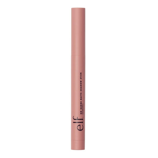 e.l.f. No Budge Matte Shadow Stick, One-Swipe Cream Eyeshadow Stick, Long-Wear & Crease Resistant, Matte Finish, Vegan & Cruelty-Free, Bombshell