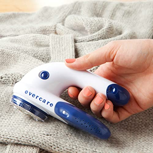 Evercare Large Fabric Shaver - Battery Operated Lint Remover for Clothing