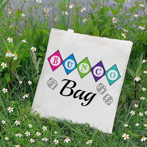 G2TUP Bunco Night Bag with Coffee Variation | Funny Bunco Dice Organizer Pouch