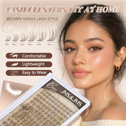 Brown Venus Lash Clusters Kit - JMS&JMS Natural Lashes