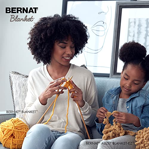 Bernat Blanket Yarn - Plum Fields, Soft Chenille Yarn, 300g