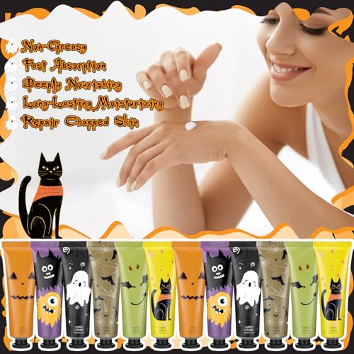 24-Pack Halloween Hand Cream Gift Set for Women - Classic Scents