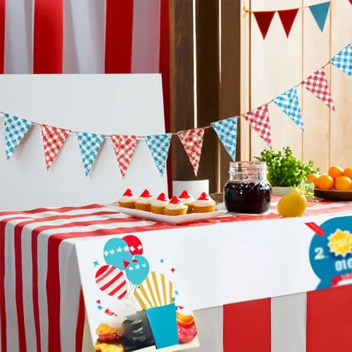 County Fair Pennant Banner - 9ft Multicolor Party Decor