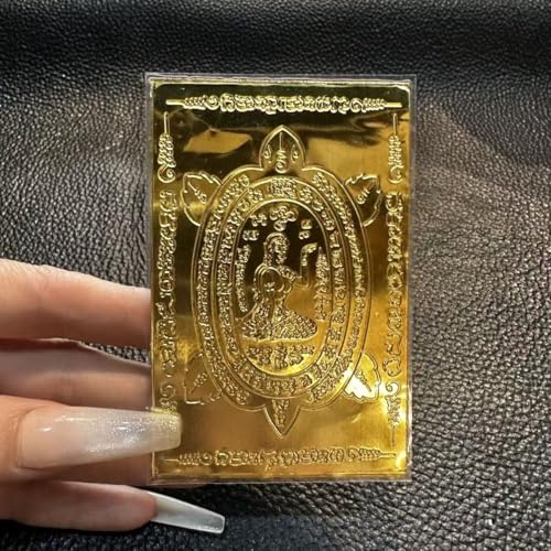 Feng Shui Buddha Amulet Card - Attract Wealth & Good Luck
