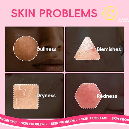 QUIYUM 14 Pack Watermelon Niacinamide Sheet Masks - Hydrating Facial Masks for All Skin Types