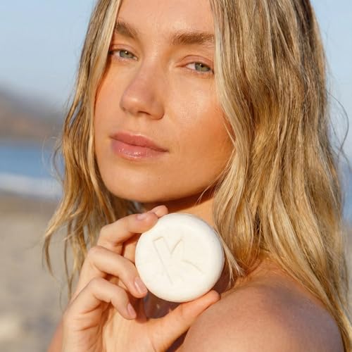 Seek Bamboo Coconut Shampoo Bar - Hydrating Solid Shampoo for Dry Hair