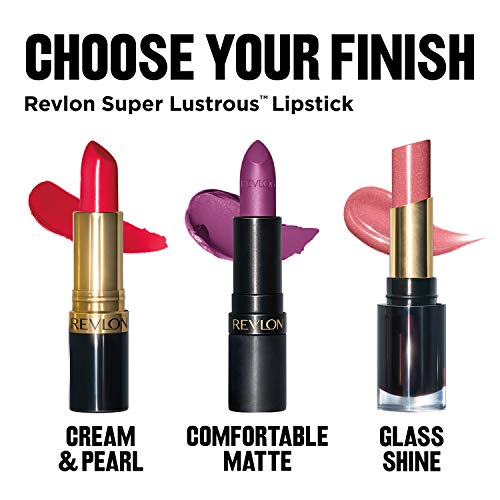 Revlon Super Lustrous Matte Lipstick - Black Cherry, 0.74 oz