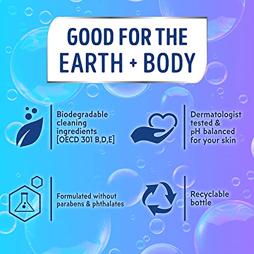 Softsoap Moisturizing Body Wash with Pomegranate & Mango, 591mL – Paraben-Free, pH-Balanced, Dermatologist-Tested