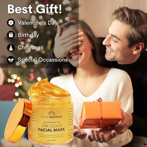24K Gold Facial Mask – Anti-Aging & Moisturizing Treatment