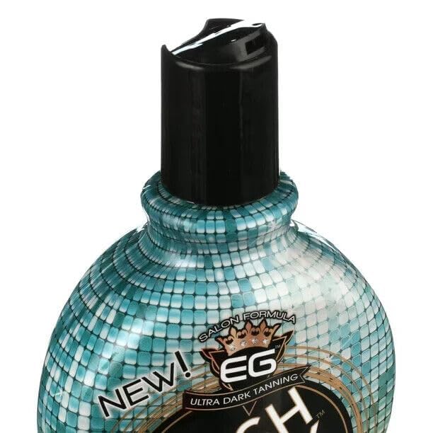Flash Black European Gold 4000X Indoor Tanning Lotion 12 oz - Fast Darkening, DHA Bronzers