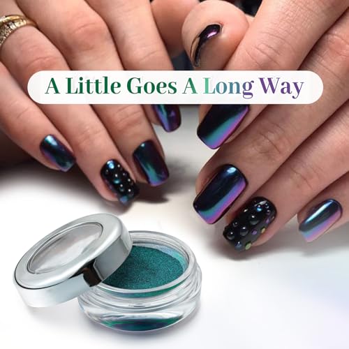 Chameleon Chrome Nail Powder - Fairy Multi-Chrome Pigment
