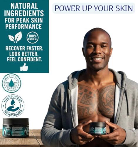 VITALSKINOIL Cologne Scented Body Butter for Men - Shea & Cocoa Butter