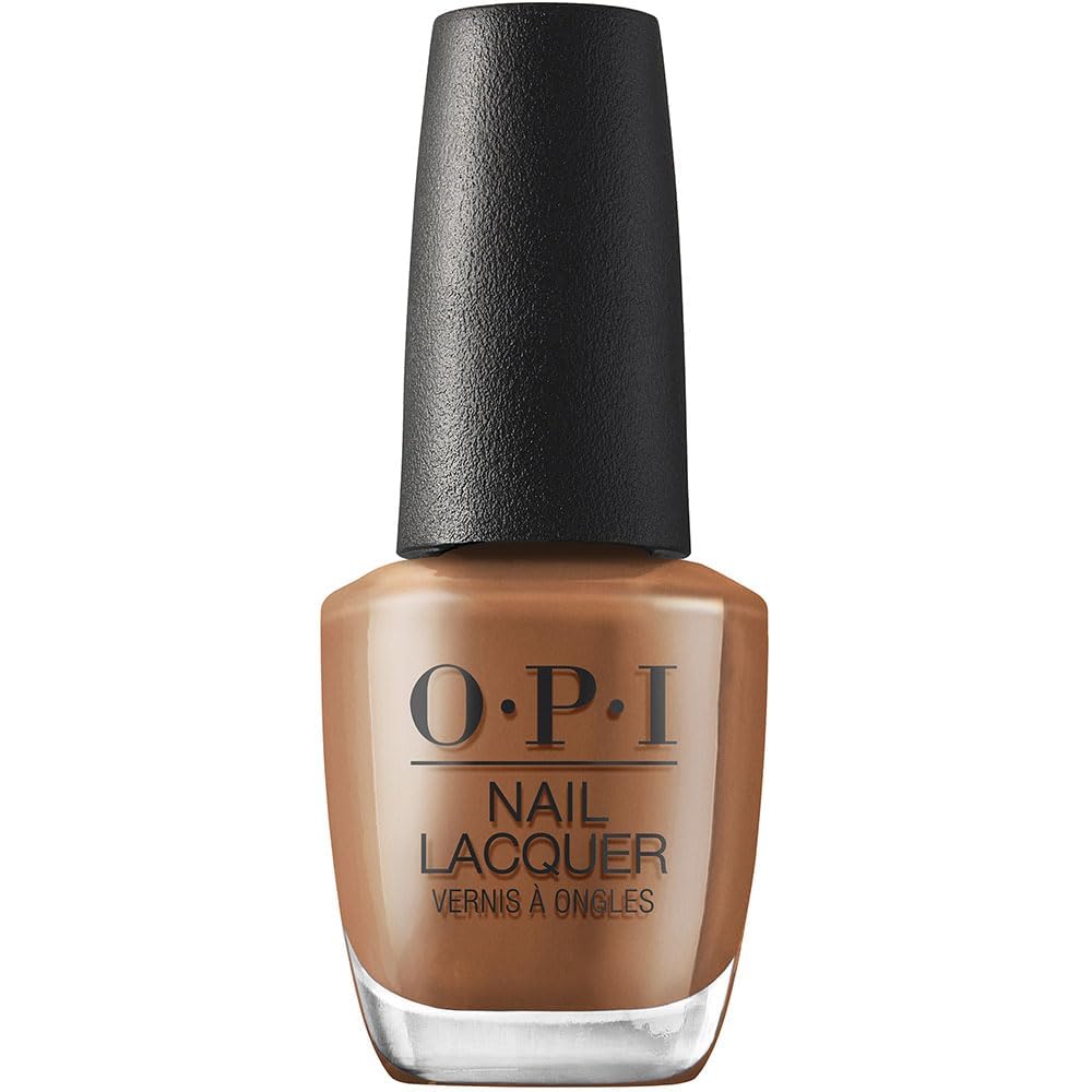 OPI Nail Lacquer - Classic Nail Polish in Nude & Brown Shades - Crème, Shimmer, Glitter | Fast Drying, 0.5 Fl Oz