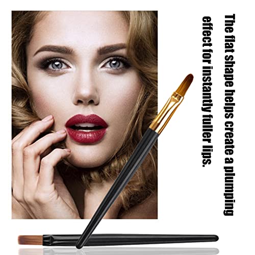 FantasyDay Disposable Lip Brushes Set 100pcs #5 – Mini Lip Applicator Wands, Portable Lip Gloss Applicator