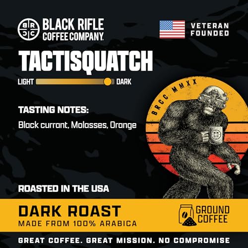 Black Rifle Coffee Tactisquatch Dark Roast K-Cup Pods - 12 Count