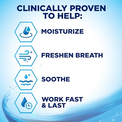 Biotene Oral Rinse Mouthwash for Dry Mouth, Fresh Mint, 33.8 fl oz