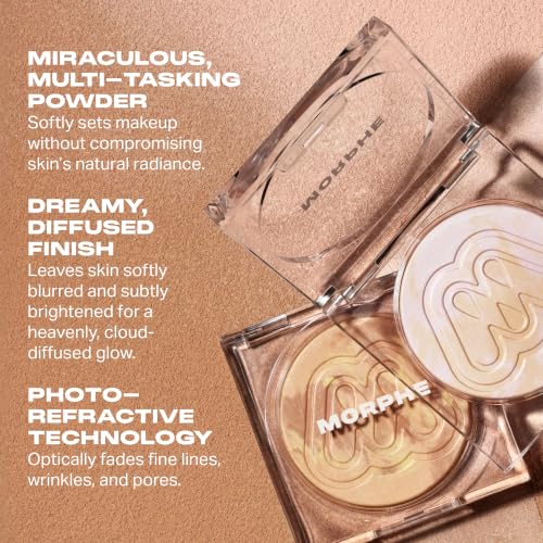 Morphe Cloudlight Soft Glow Veil Finishing Powder - Dawn (0.28 oz)