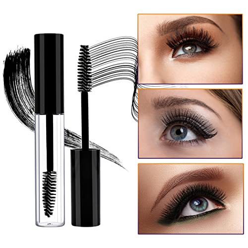 3 Pack 10ml Empty Mascara Tube with Wand & Funnels for Oil