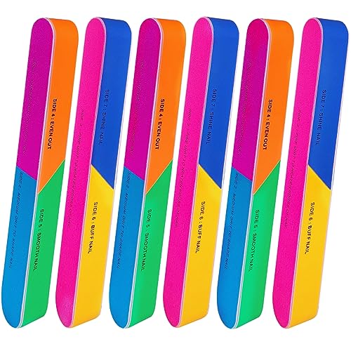 7-Way Nail Buffer Blocks (6 Pcs) for Natural Nail Shine