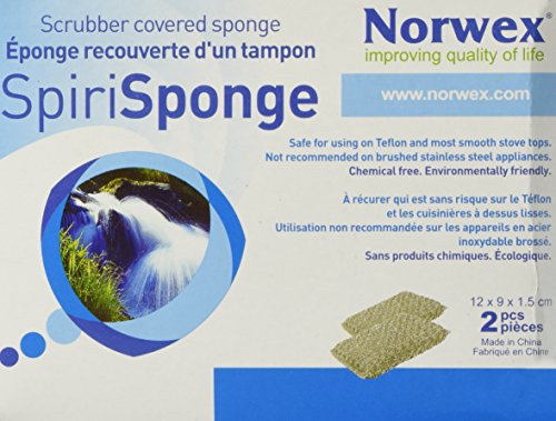 Norwex Spirisponge Scrubber Sponge - 2 Pack