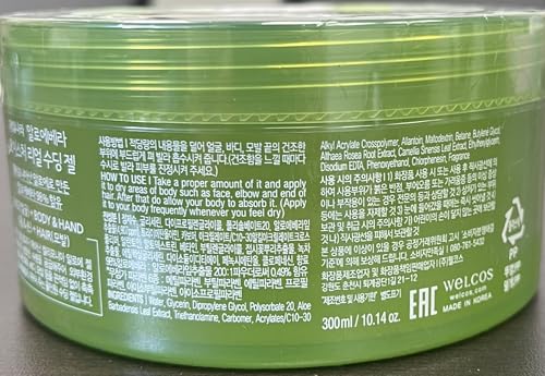 Kwailnara 98% Aloe Vera Moisturizing Gel for Face, Body & Hair