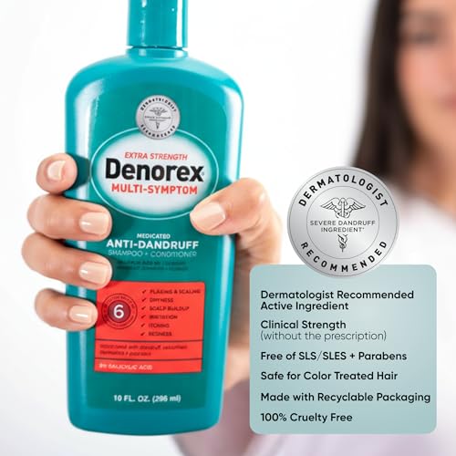 Denorex Extra Strength Anti-Dandruff Shampoo & Conditioner, 10 oz