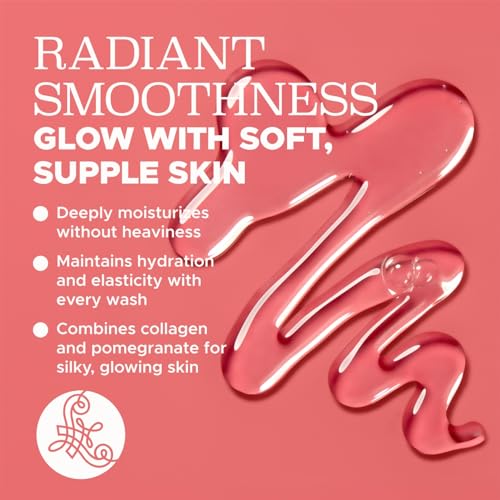 Luseta Pomegranate Collagen Body Wash for Dry Skin - 33.8oz