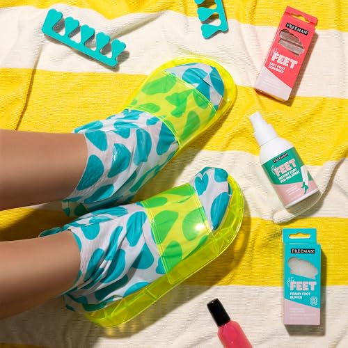 Freeman Foot Peel & Hydrating Mask Set for Tired Feet - 3 Pack