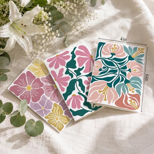Ogeby 24 Pack Floral Greeting Cards with Envelopes & Stickers