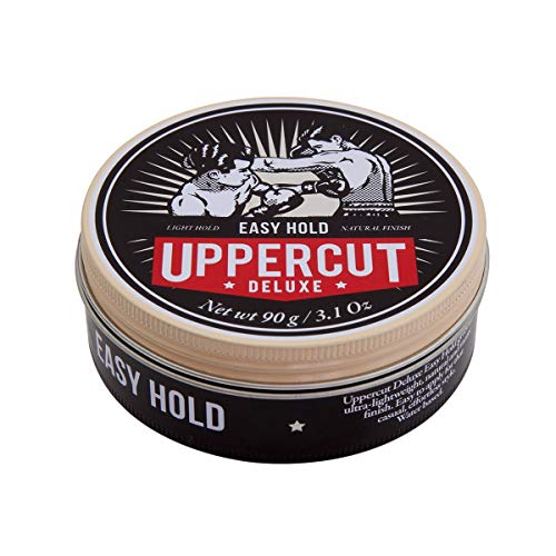 Uppercut Deluxe Easy Hold Pomade 3.1oz – Light Hold Matte Finish, Water-Based