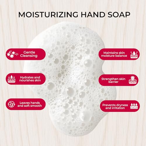 DANI Naturals Citrus Rose Liquid Hand Soap, Sulfate-Free & Vegan, 12 fl oz