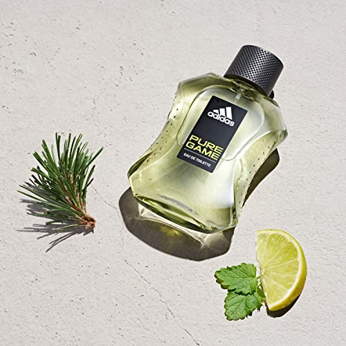 Adidas Pure Game Eau De Toilette Spray for Men, 1.7 fl oz (Pack of 2)