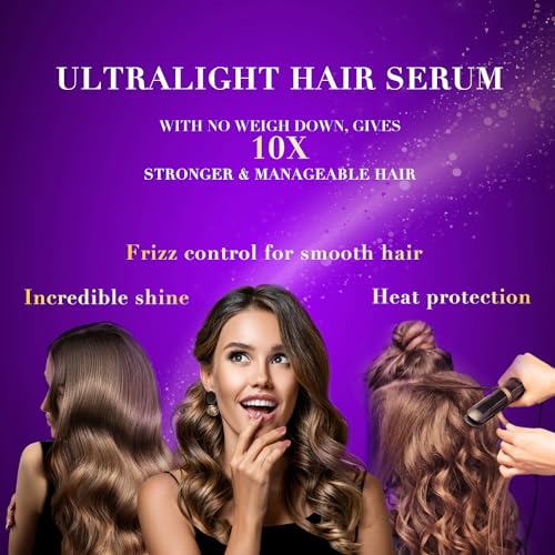 Livon Onion Hair Repair Serum for All Hair Types – 3.3 fl oz, Sulfate & Paraben Free