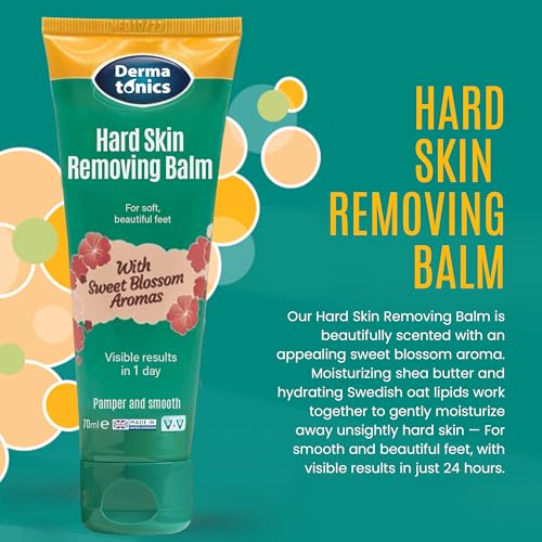 Dermatonics Hard Skin Removing Balm for Feet, 70ml - Sweet Blossom Aroma